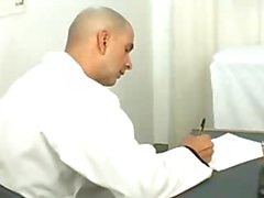 PHYSICAL EXAM OF CUTE YOUNG LATINO, undressing, urine & cum samples