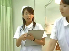 Japanese handjob, japanese nurses, piss treatment by japanese nurses