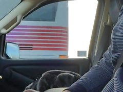 Masturbandosi Durante la guida Autostrada a