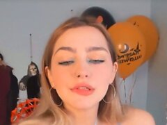 Loira sexy masturbar molhada pussy