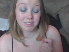 Cute Blonde Princess dont want no short dick man SPH