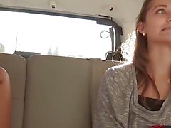 TwistedVisual - Dani Daniels Lesben öffentlichen Ass-Essen Car Sex