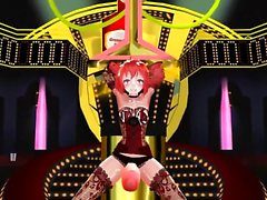 Самца и танцевальные девушки - Роговой 3D аниме секс мировая
