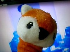 Fox puppet lèche gros dick dur