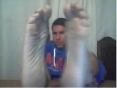 mecs droites pieds sur webcam la plus - pieds latine