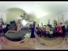 VR 360 Grad BBW Doggy und Cum