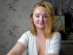 Solo Amateur Blonde Teen Homemade Pussy Masturbation