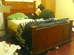 Schlampe fucks ein schwarzer Dude auf hidden cam