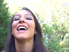 Francys Belle Fills All Her Holes With Huge Cock In Public - MAMACITAZ