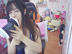 Asmr, chinese footjob