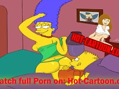 Simpsonsen Porn # en Barts knulla Marge tecknad film Porr HD