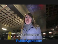 PublicAgent Lyda fa sesso nella mia auto di denaro comprare vestiti