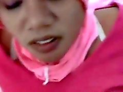 Arab wife has oral and missionary sex with facial