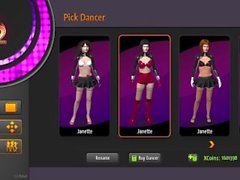 I GoGo flickorna 3D - du person strip club