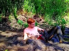 Dirty Nude Mud Play