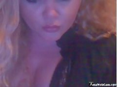 Chubby teasing webcam slut