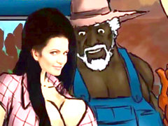 Denise milani, cartoon mom, animation