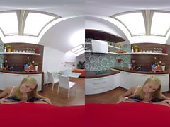 VR BANGERS-Violette Pink Anal fuck der Nachbar nebenan