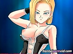 L'animazione Hentai Dragon Ball Z delle eroine più sexiest