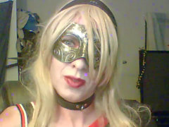 Crossdresser, webcam, thin