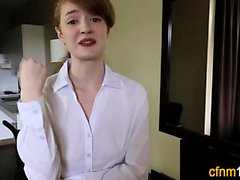 Cfnm ginger teen jizz pov