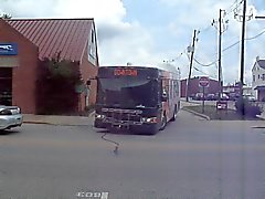 buses leaving bus station