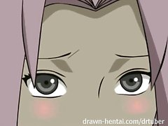 Naruto Porno - dobles penetrada Sakura se