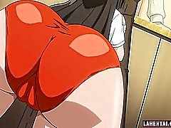 Big titted Hentaigirl ist zum kotzen und wird gefickt