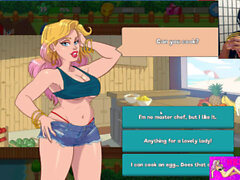 Farm girl, porn game, anime