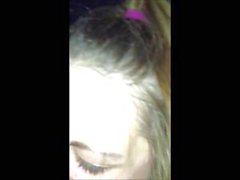 Slutty cocksucking teen blonde et du visage