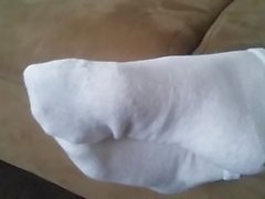 Calcetines de tobillo blanco POV