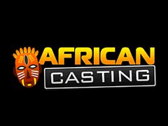 Afrikanischer Casting Black Amateur schreien und spritzen