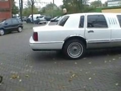 Een Nederlandse tiener heeft seks in een limo