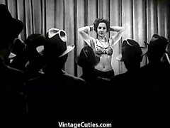 Hot Tamale Carlotta Lights up the Stage (1940s Vintage)