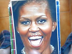 First Lady Michelle Obama SPERMA TRIBUTE