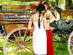 Ashley and Juliette Wagon Wanton