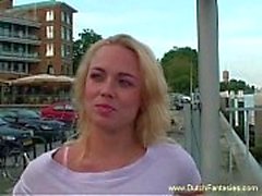 Chubby Blond Dutch MILF knullad