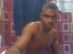 Sexy black college guy secousse