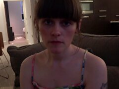 Webcam di amatoriale bionda carino masturbazione