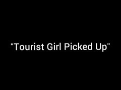 Bitches im Ausland - Brunette Tourist Lina Joy hart gefickt Deutsch harten Schwanz immer