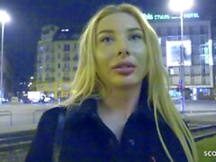 Germany avcısı - sokakta döküm ile kolej Teen Marilyn'i hakkında anal