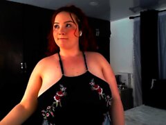 Brunett stora bröst dildo webbkamera