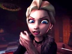 Jäädytetty, Elsa jään kuningatar on hänen hauskaa, Disney Princess (New! 29 huhtikuu 2021) - Sunporno