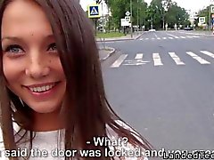Vackra ryska tonårsbrud analt knullade POV