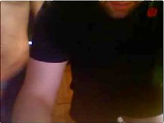 Me and my pal wanking on webcam