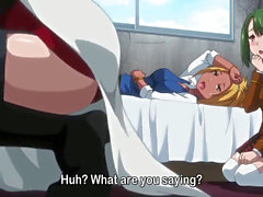 Jutaijima, hentai footjob, pantyhose footjob