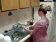 pregnant - hoot girl whit huge bell get hipnoze