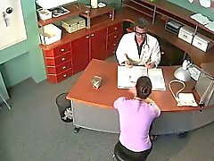 Mierda cámara de seguridad en un hospital falso