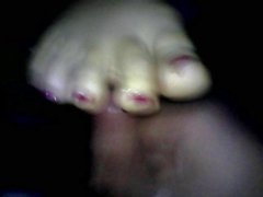 meilleure épouse redtoenails jolie toejob cumonfeet