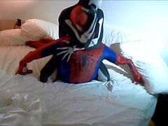 Spider man, gay lycra, gay kink